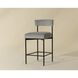 Seneca 36.5 inch Black / Polo Club Stone Counter Stool